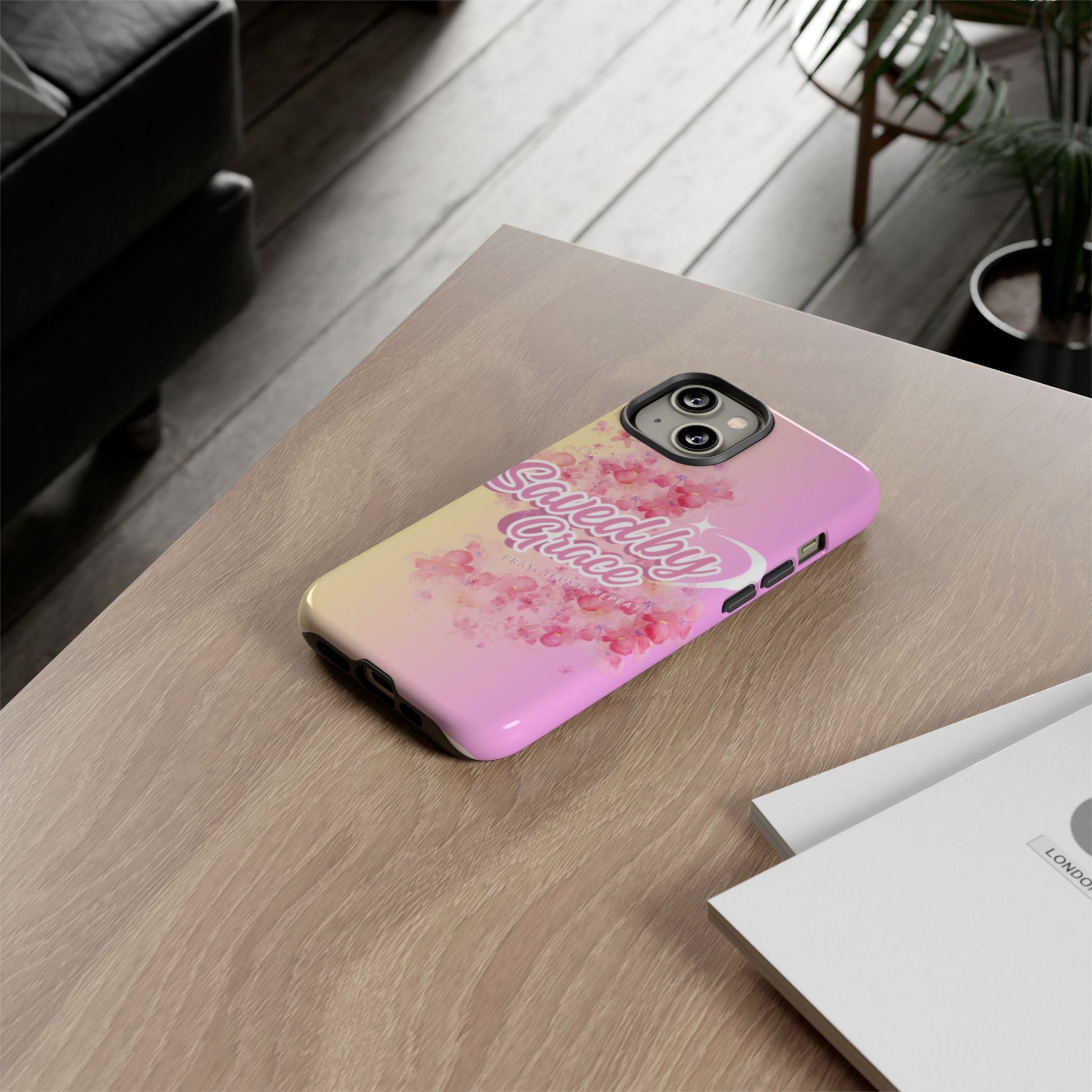 Tough Cases: Saved By Grace Phone Case - Durable & Stylish