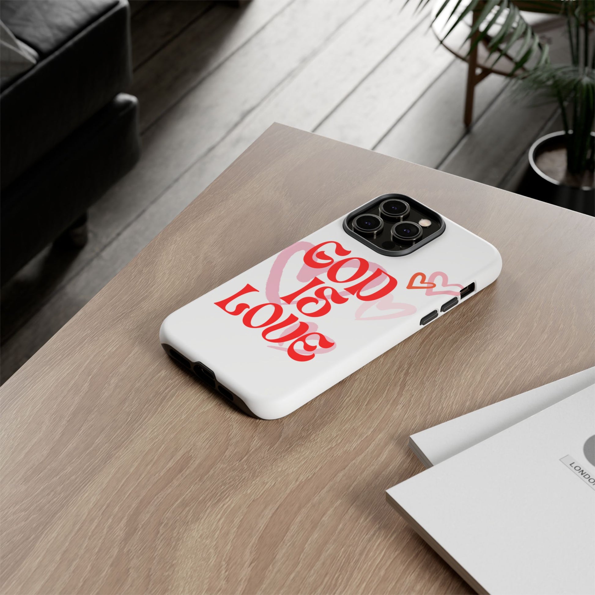 Tough Cases: God is Love Phone Case - Durable & Stylish