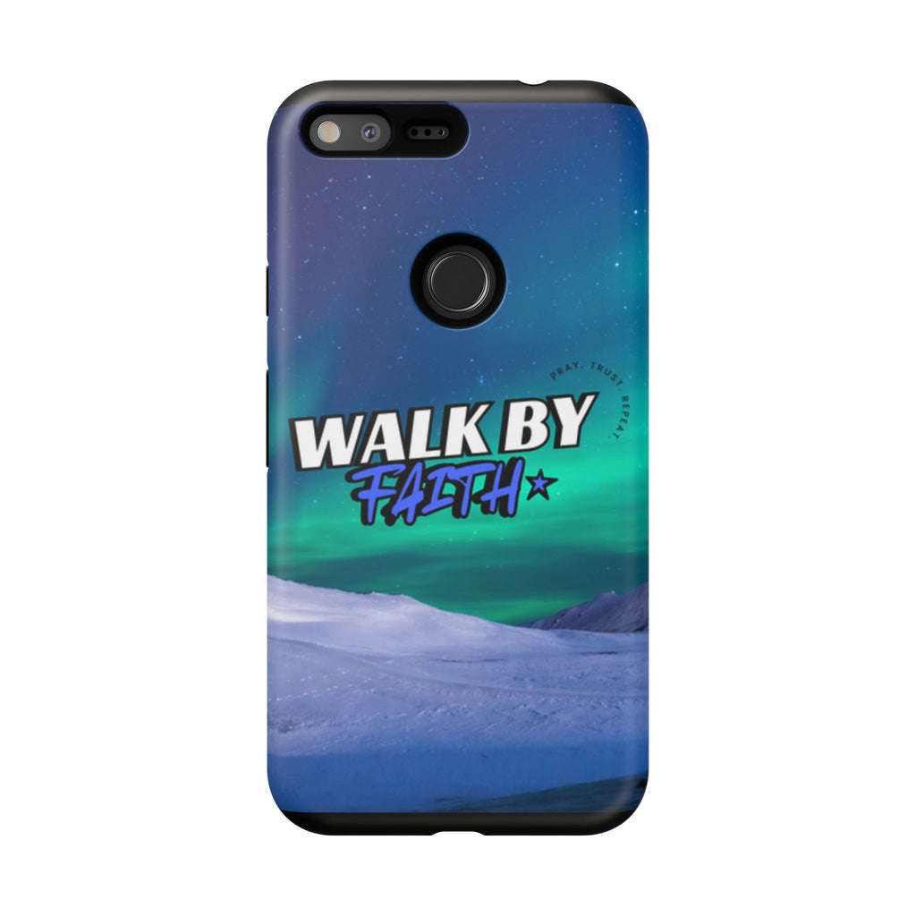 Tough Cases: Walk By Faith Phone Case - Durable & Stylish