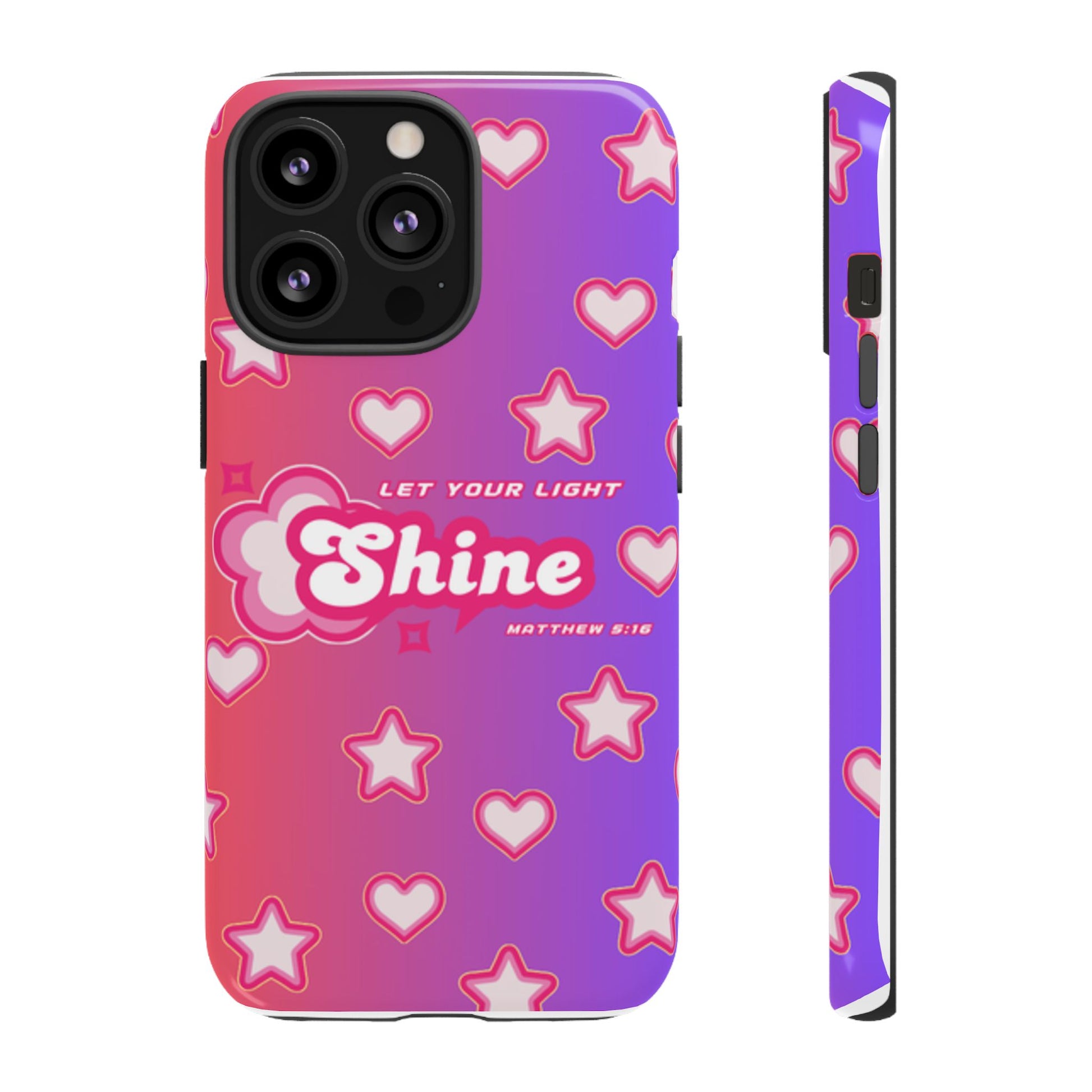 Tough Cases: Let Your Light Shine Phone Case - Durable & Stylish
