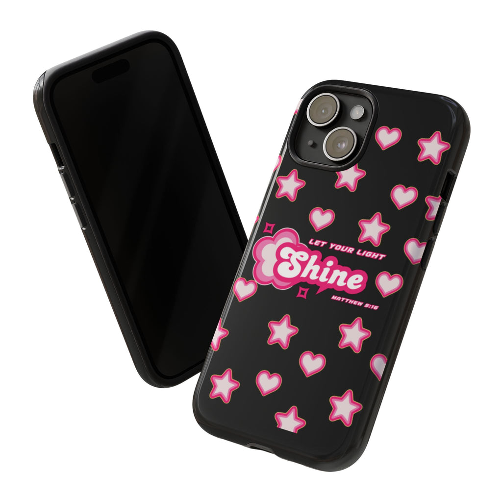 Tough Cases: Let Your Light Shine Phone Case - Durable & Stylish