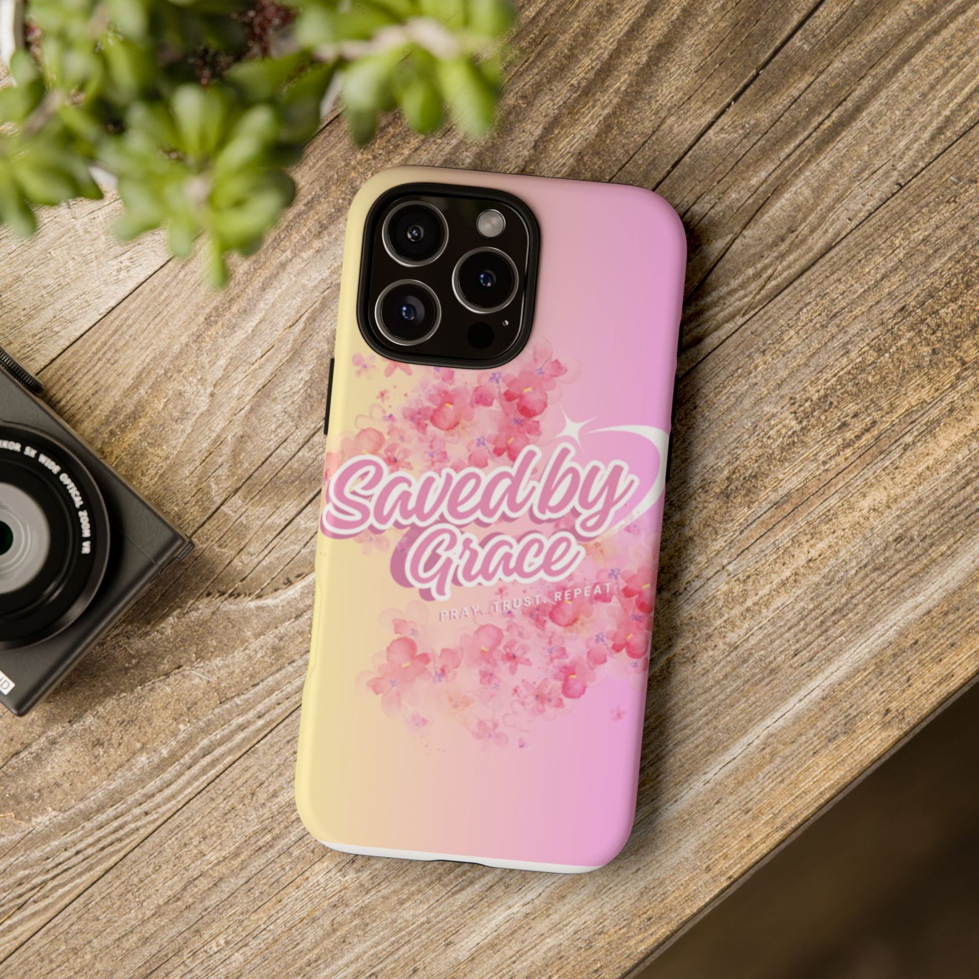 Tough Cases: Saved By Grace Phone Case - Durable & Stylish