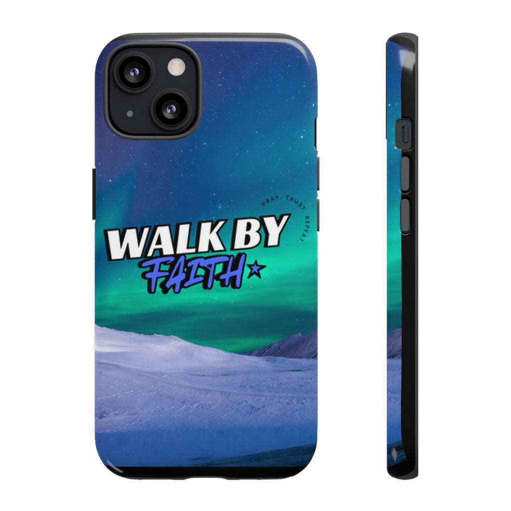 Tough Cases: Walk By Faith Phone Case - Durable & Stylish