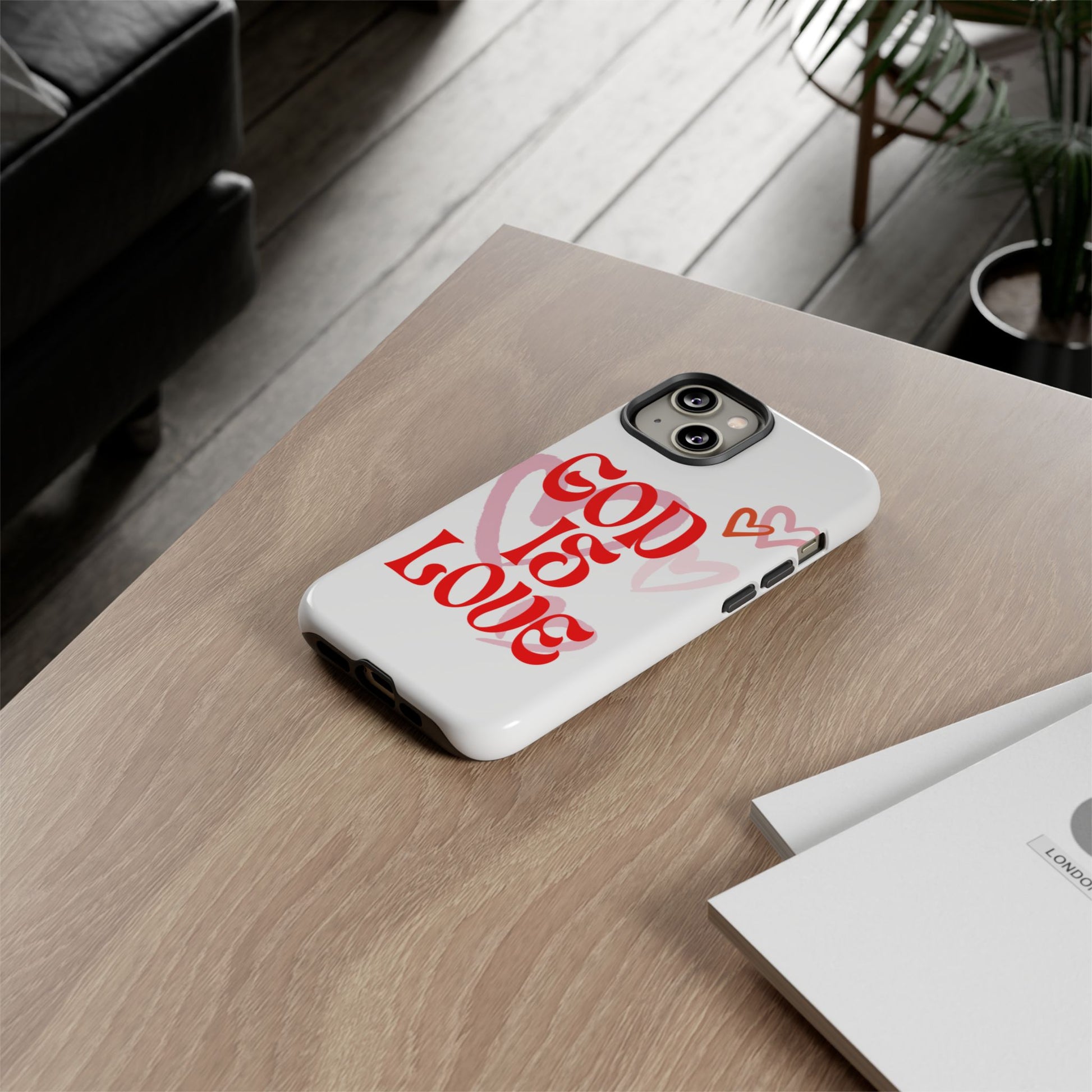Tough Cases: God is Love Phone Case - Durable & Stylish