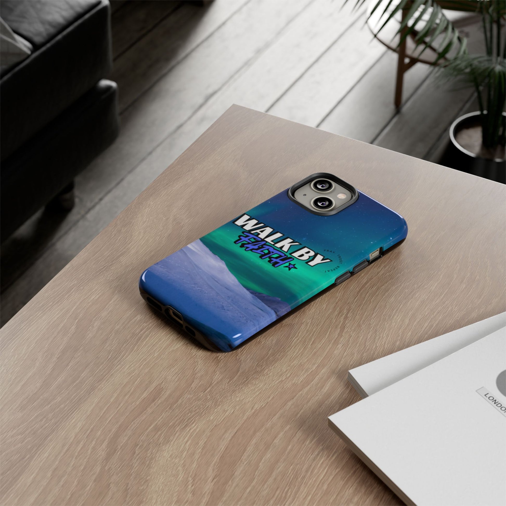 Tough Cases: Walk By Faith Phone Case - Durable & Stylish