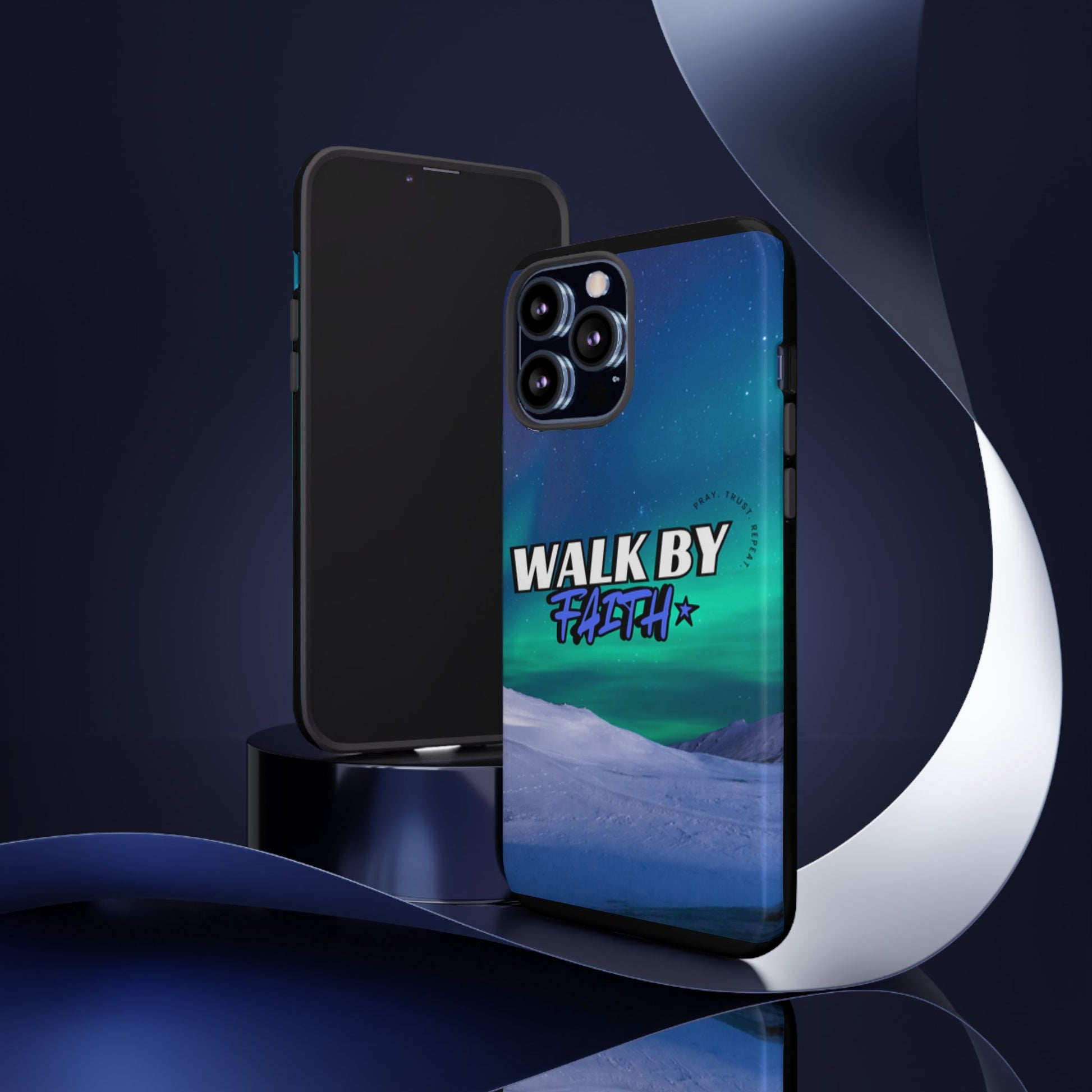 Tough Cases: Walk By Faith Phone Case - Durable & Stylish