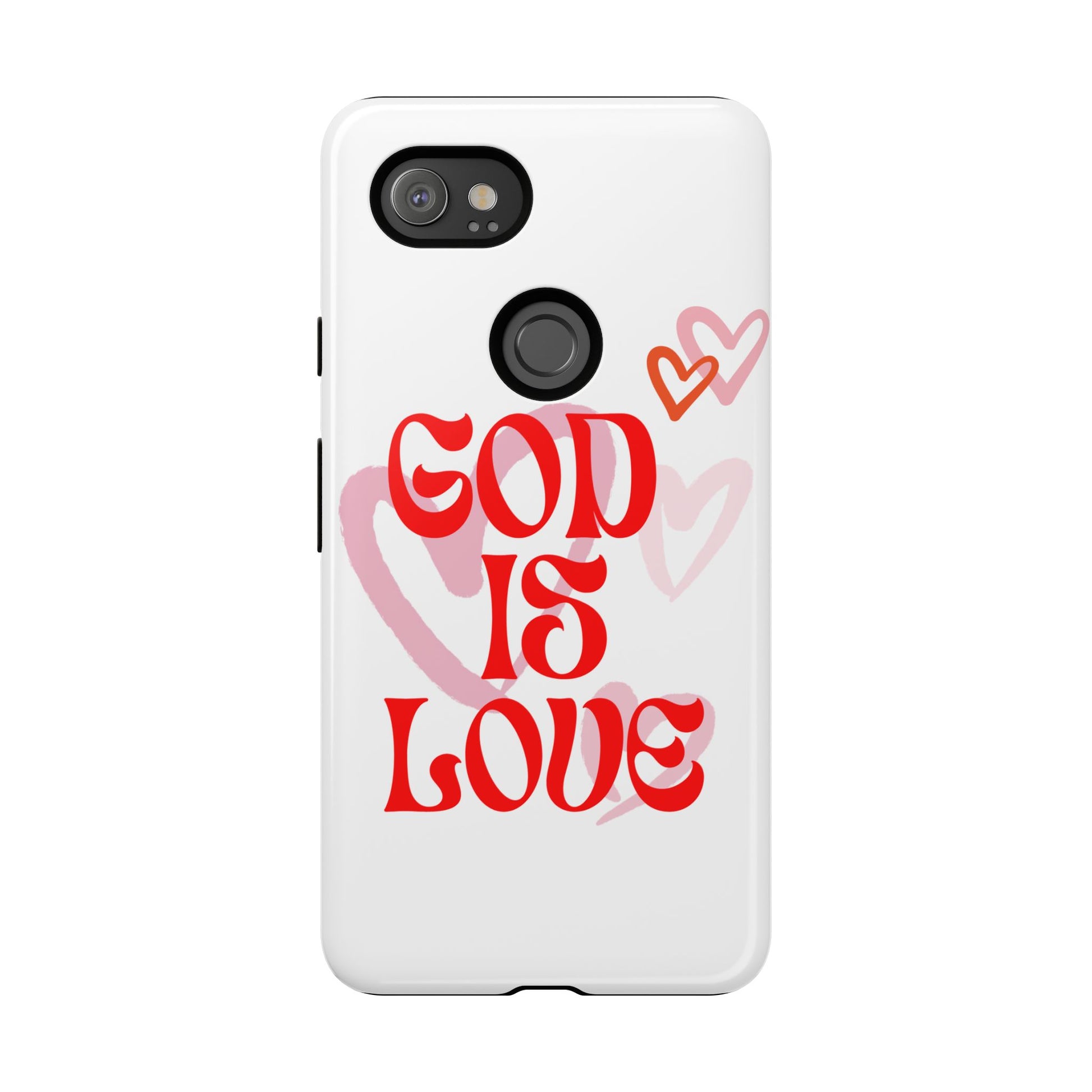 Tough Cases: God is Love Phone Case - Durable & Stylish
