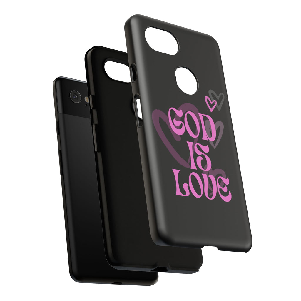 Tough Cases: God is Love Phone Case - Durable & Stylish