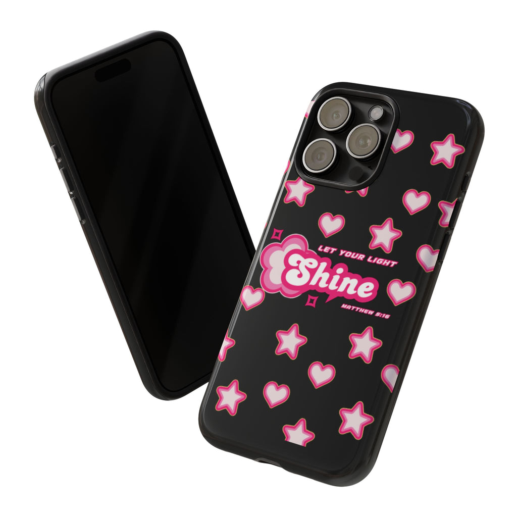 Tough Cases: Let Your Light Shine Phone Case - Durable & Stylish