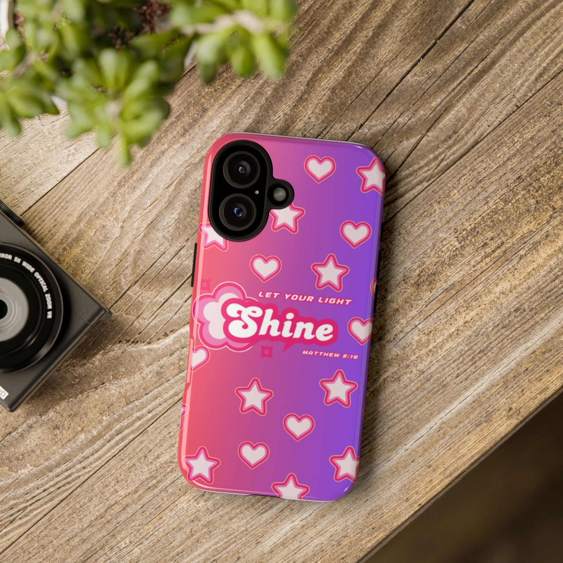 Tough Cases: Let Your Light Shine Phone Case - Durable & Stylish