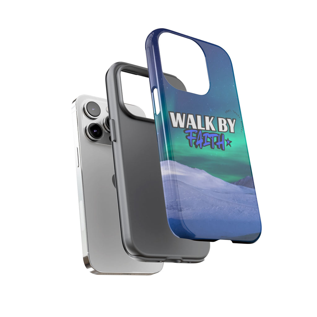 Tough Cases: Walk By Faith Phone Case - Durable & Stylish