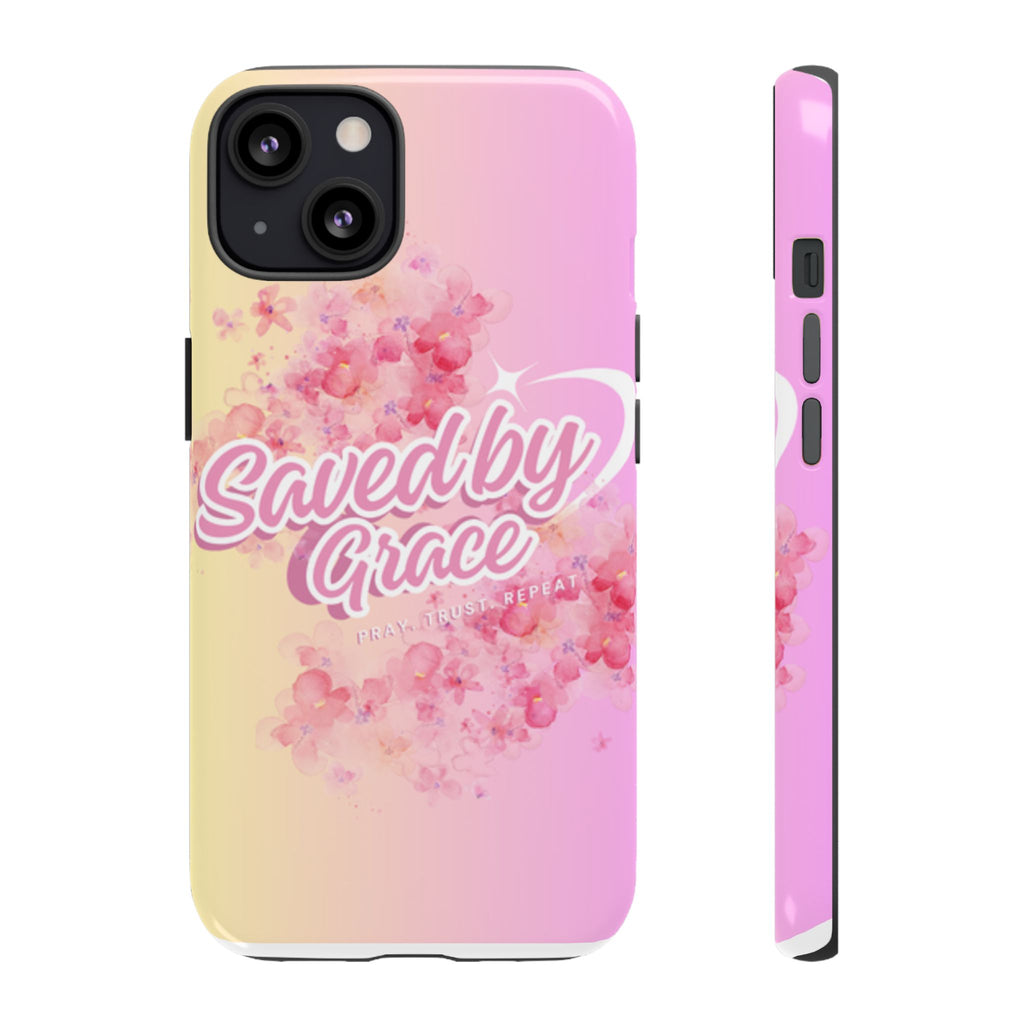 Tough Cases: Saved By Grace Phone Case - Durable & Stylish