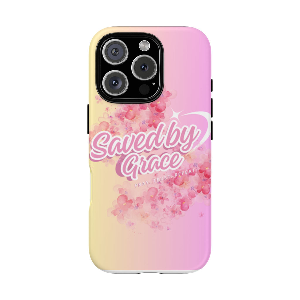 Tough Cases: Saved By Grace Phone Case - Durable & Stylish