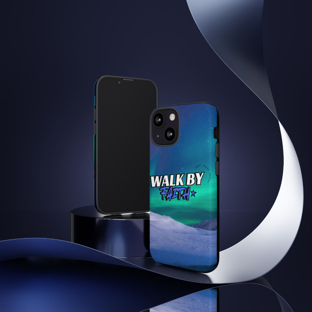 Tough Cases: Walk By Faith Phone Case - Durable & Stylish