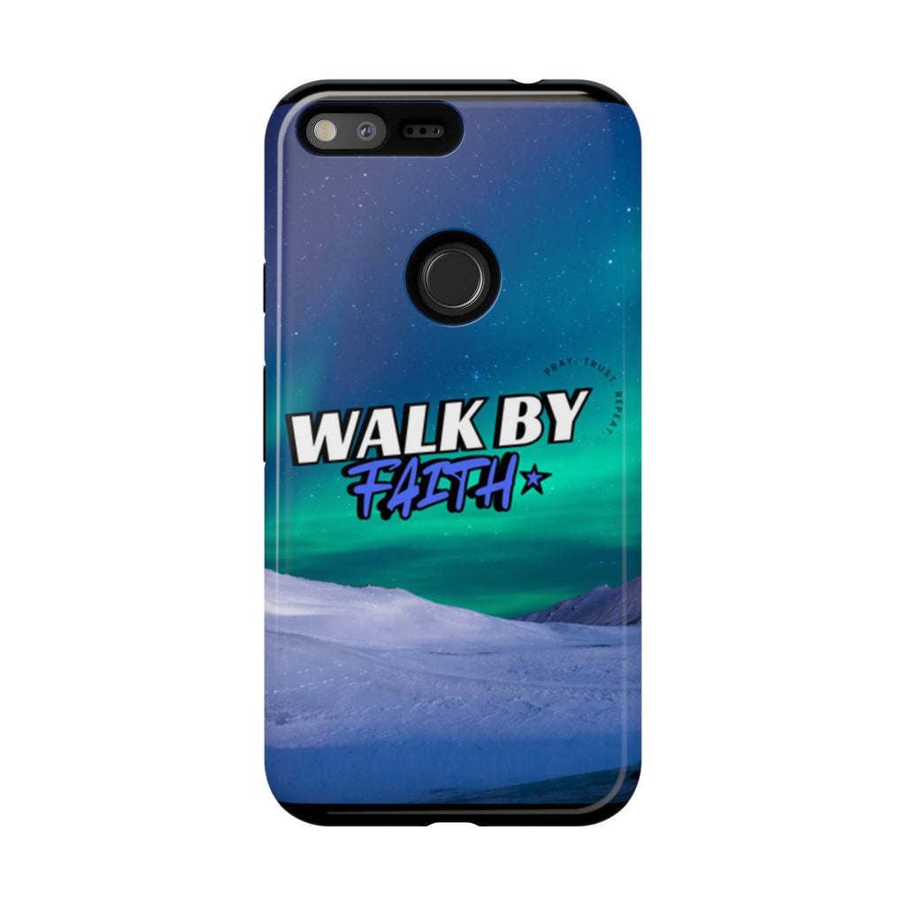 Tough Cases: Walk By Faith Phone Case - Durable & Stylish
