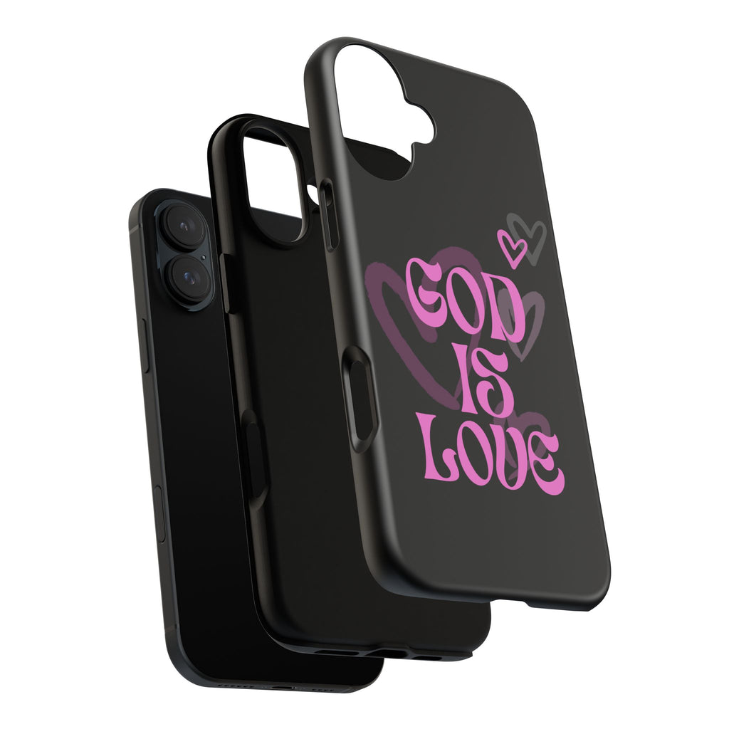 Tough Cases: God is Love Phone Case - Durable & Stylish
