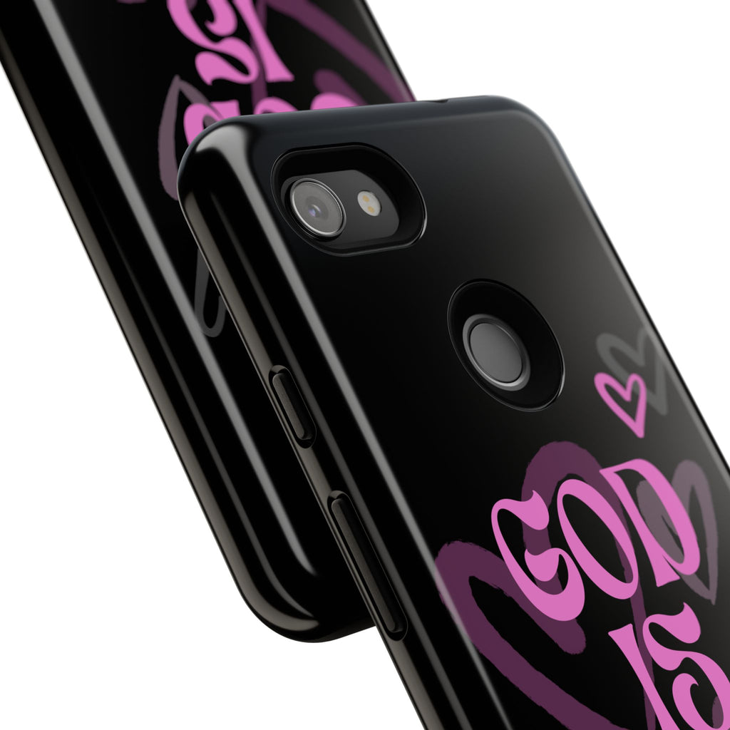 Tough Cases: God is Love Phone Case - Durable & Stylish