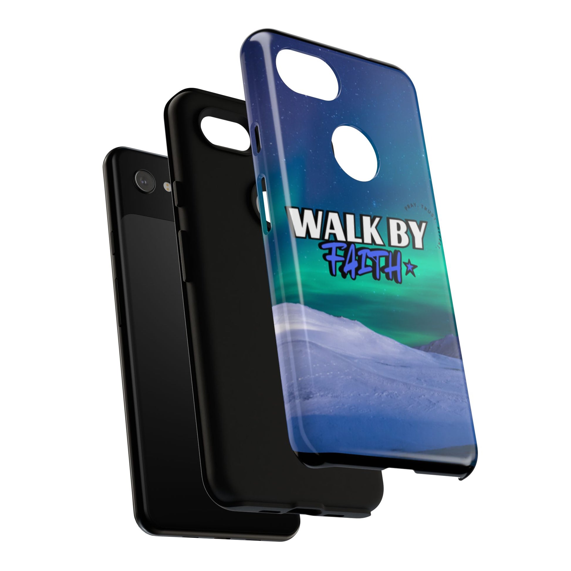 Tough Cases: Walk By Faith Phone Case - Durable & Stylish