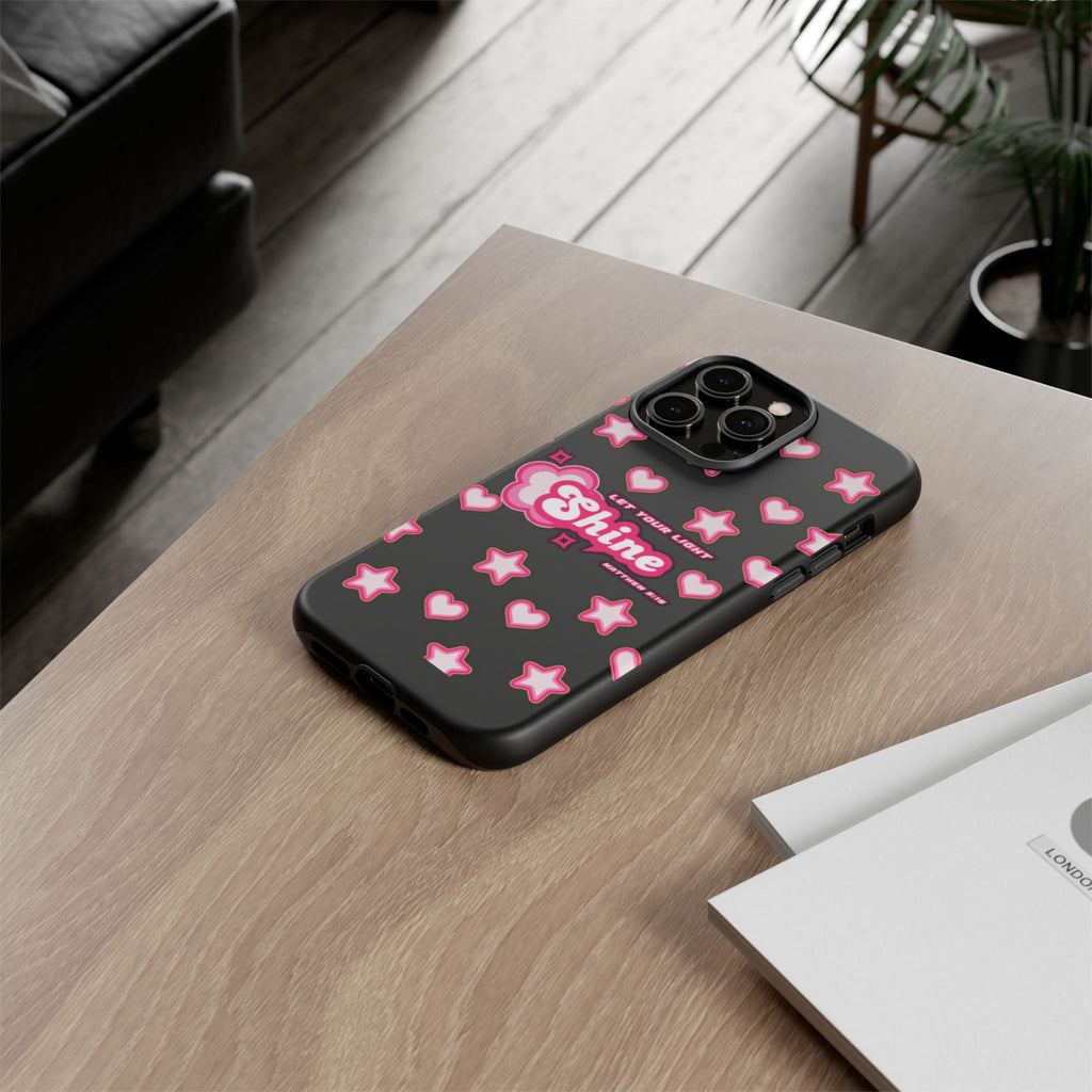 Tough Cases: Let Your Light Shine Phone Case - Durable & Stylish