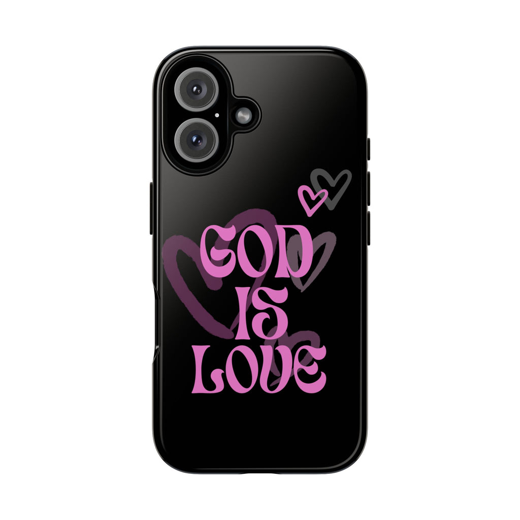 Tough Cases: God is Love Phone Case - Durable & Stylish
