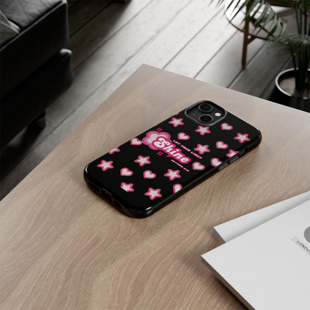 Tough Cases: Let Your Light Shine Phone Case - Durable & Stylish