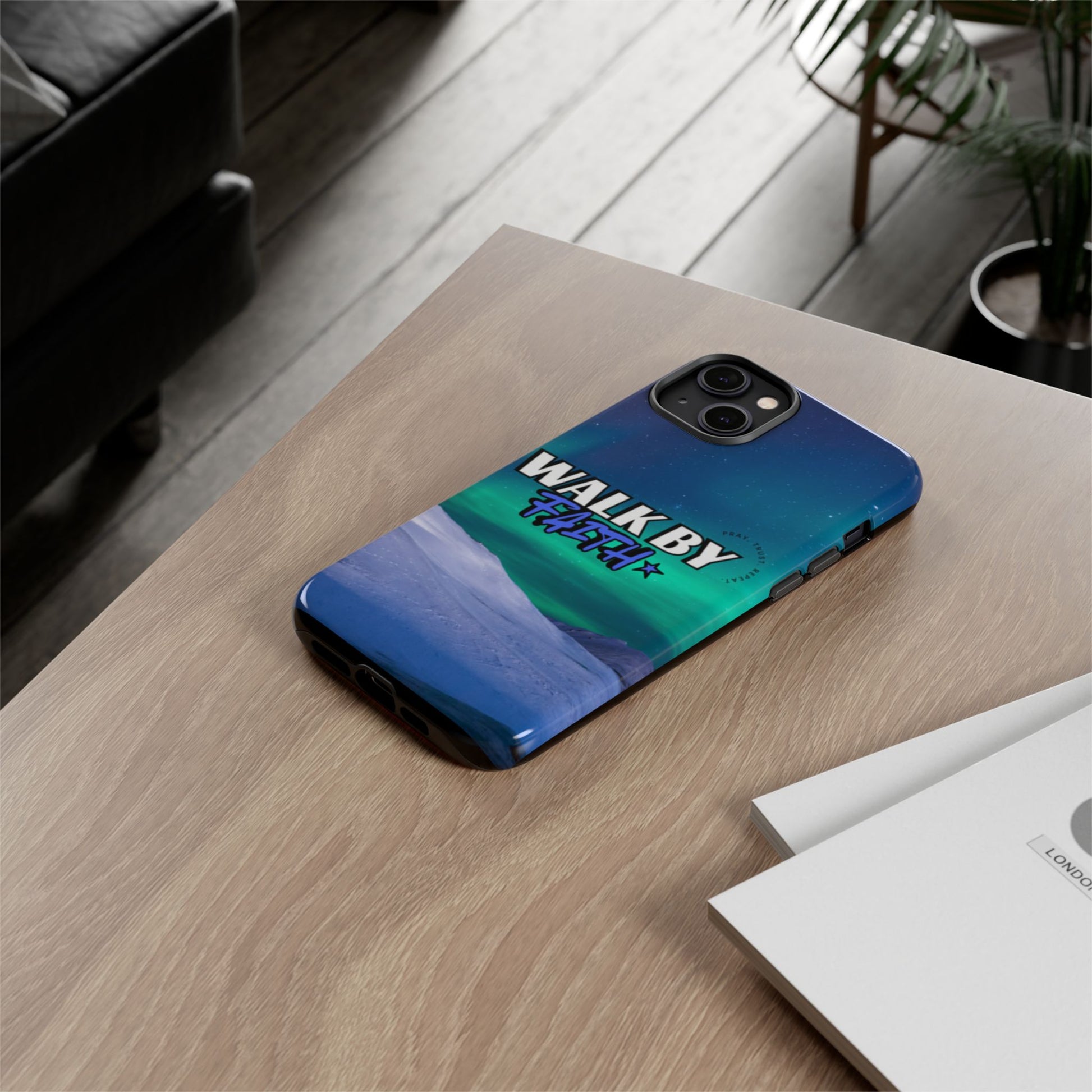 Tough Cases: Walk By Faith Phone Case - Durable & Stylish
