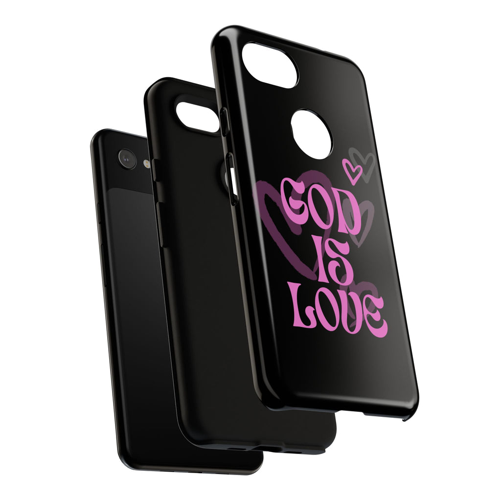 Tough Cases: God is Love Phone Case - Durable & Stylish