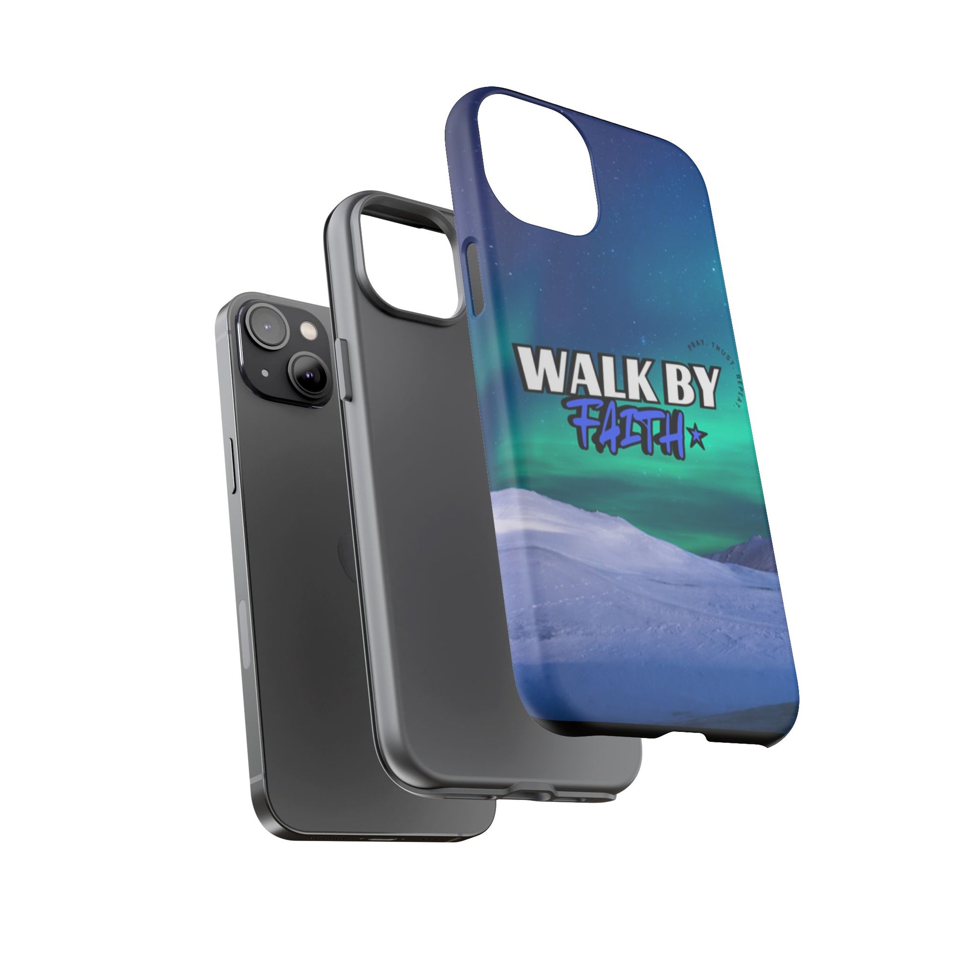 Tough Cases: Walk By Faith Phone Case - Durable & Stylish