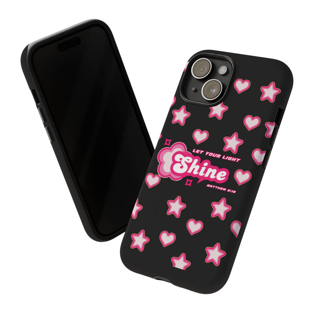 Tough Cases: Let Your Light Shine Phone Case - Durable & Stylish