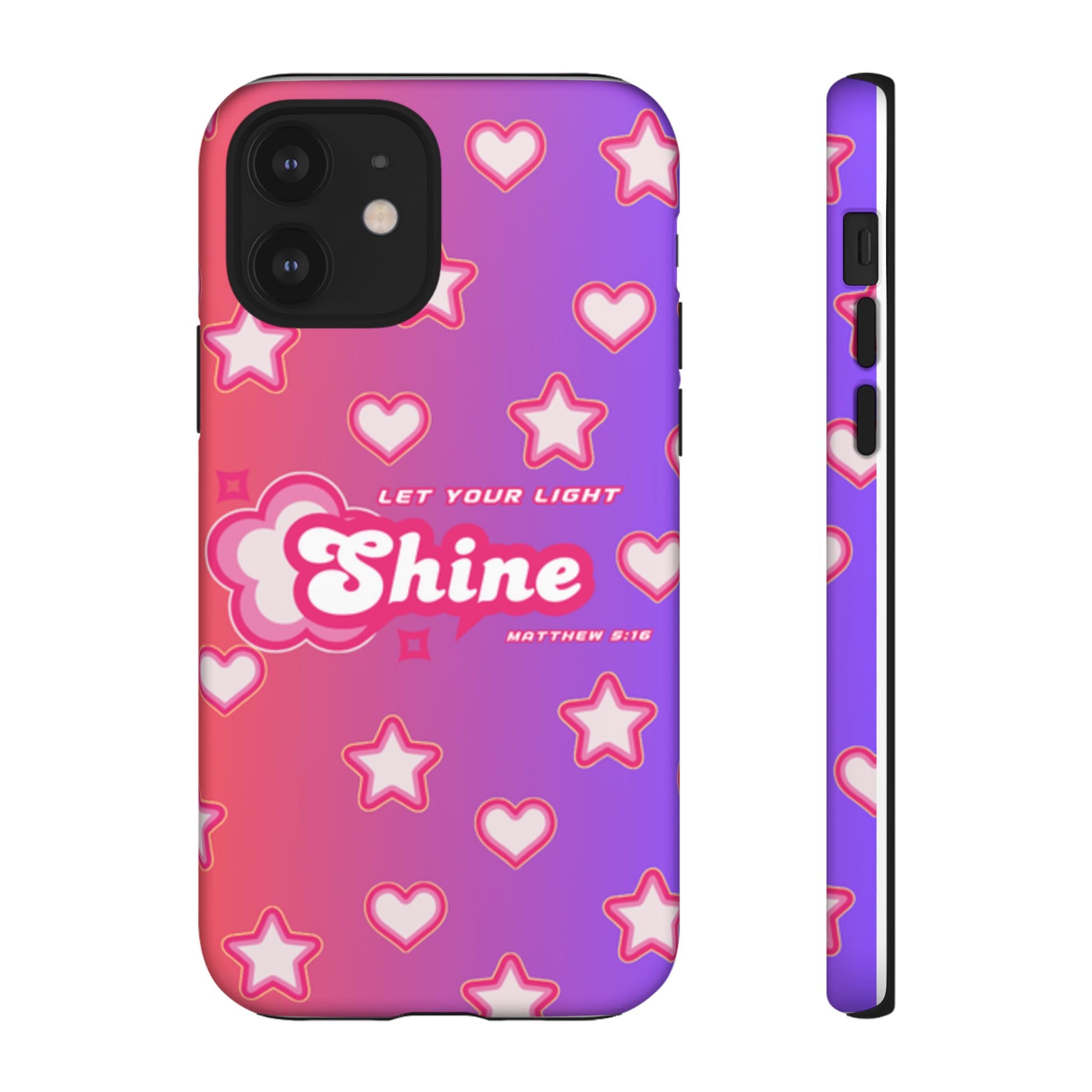 Tough Cases: Let Your Light Shine Phone Case - Durable & Stylish