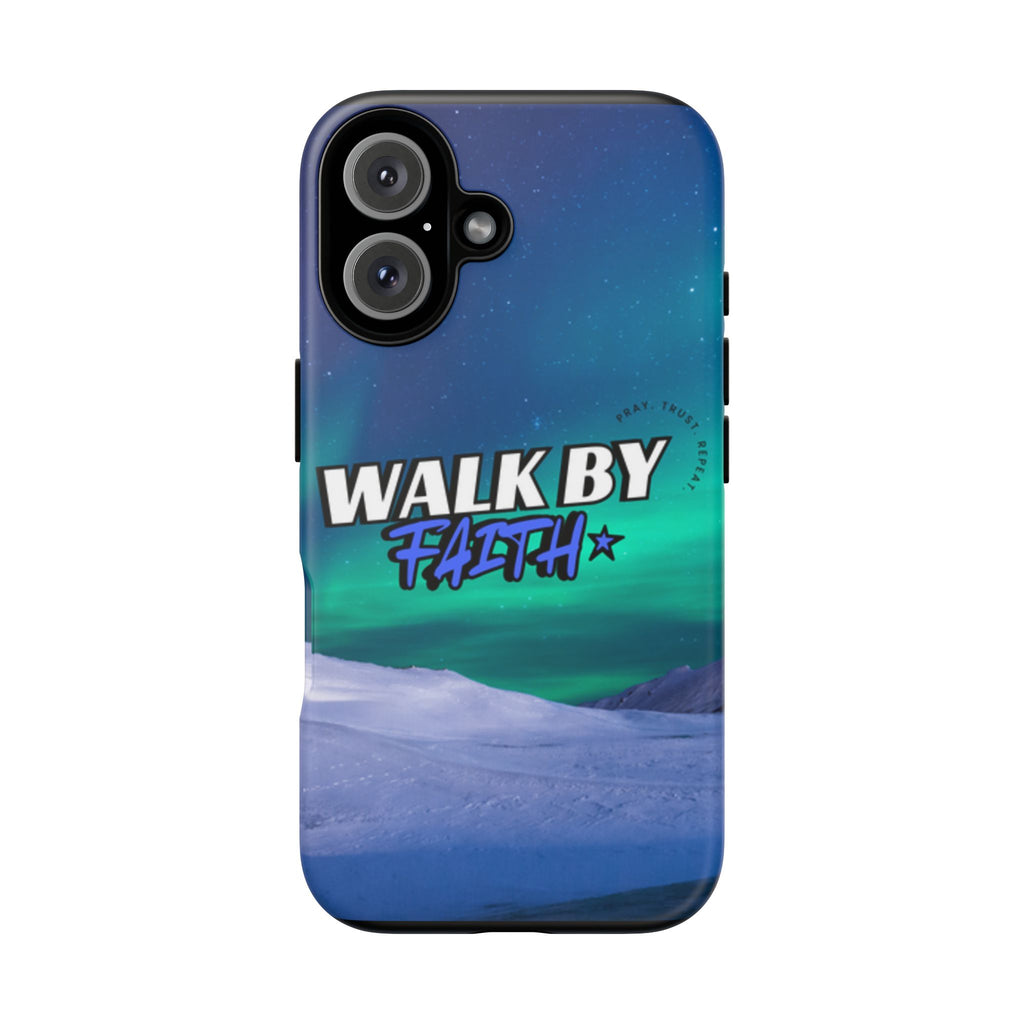 Tough Cases: Walk By Faith Phone Case - Durable & Stylish