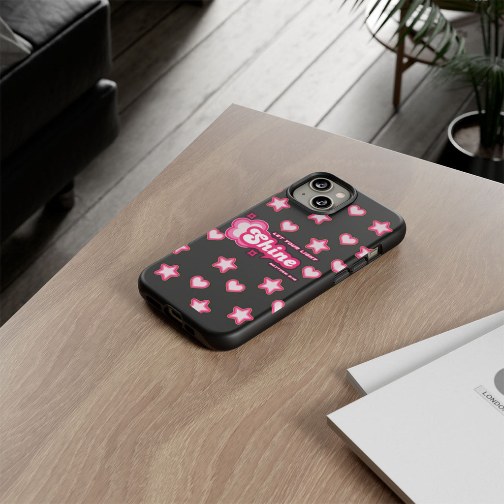 Tough Cases: Let Your Light Shine Phone Case - Durable & Stylish