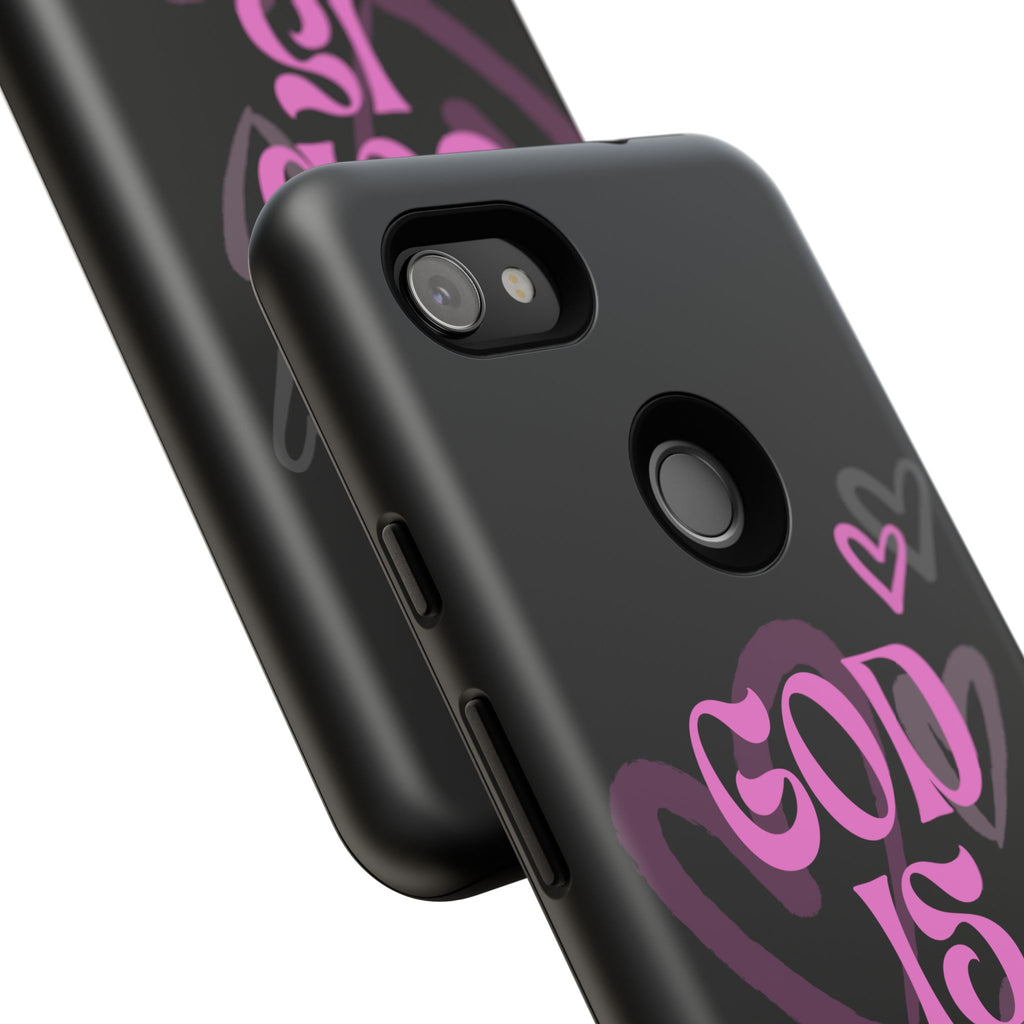 Tough Cases: God is Love Phone Case - Durable & Stylish