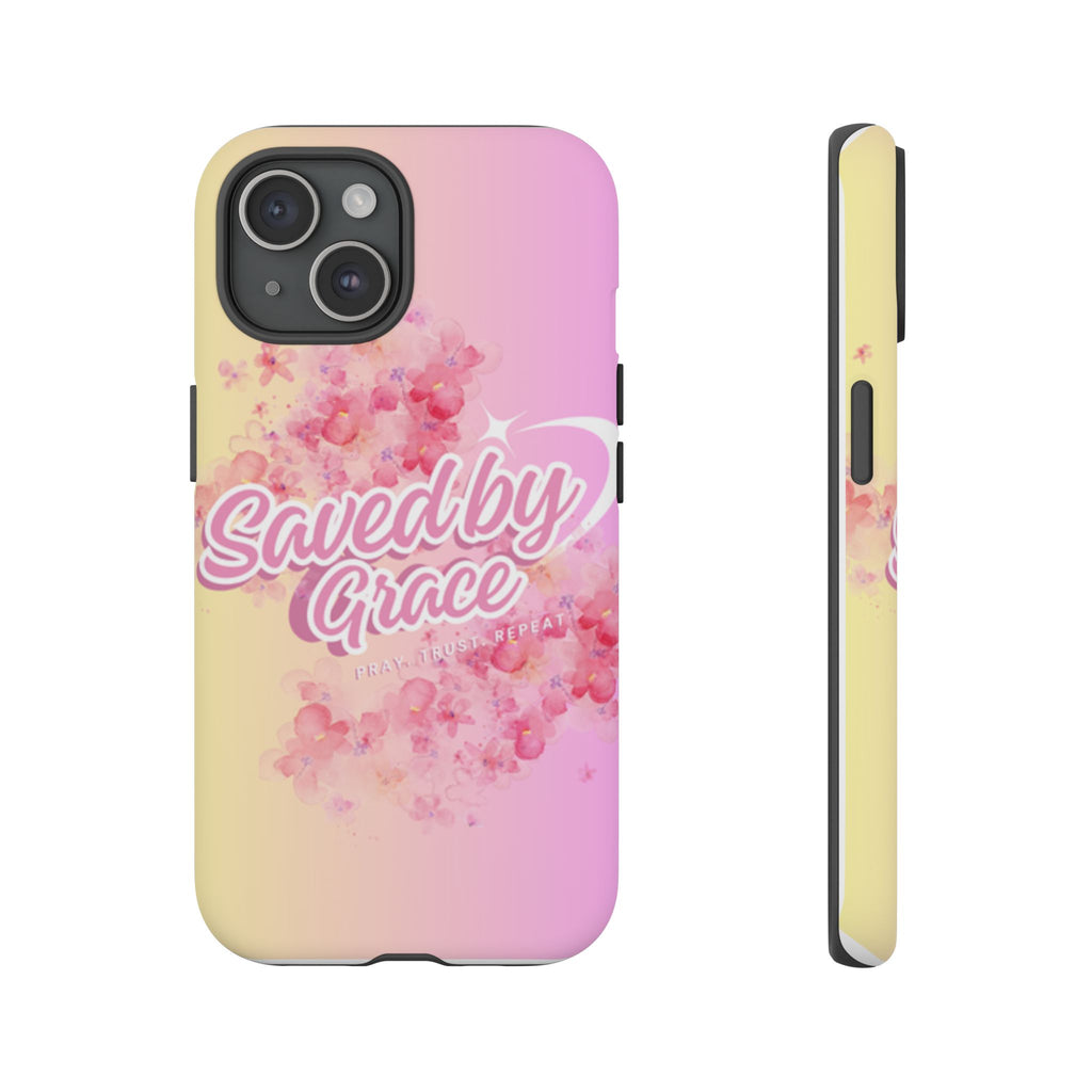 Tough Cases: Saved By Grace Phone Case - Durable & Stylish