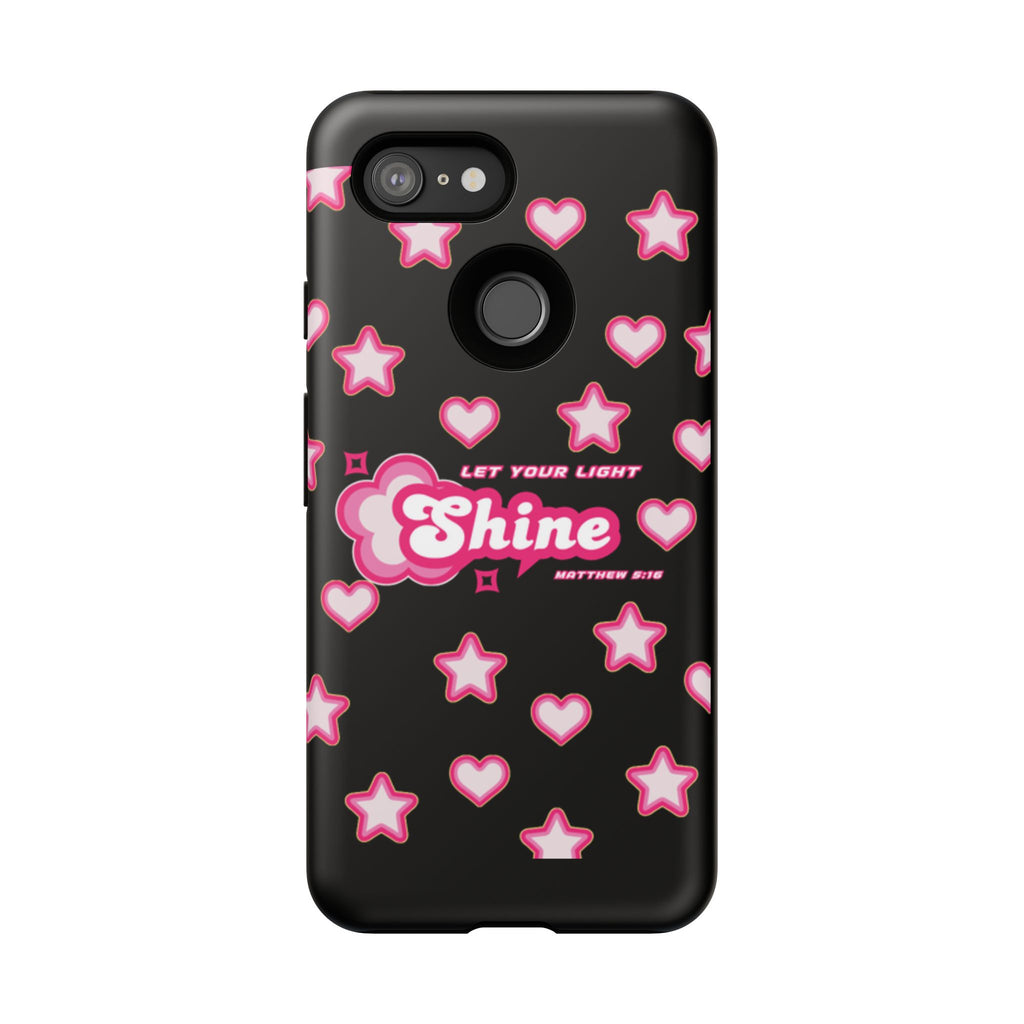 Tough Cases: Let Your Light Shine Phone Case - Durable & Stylish