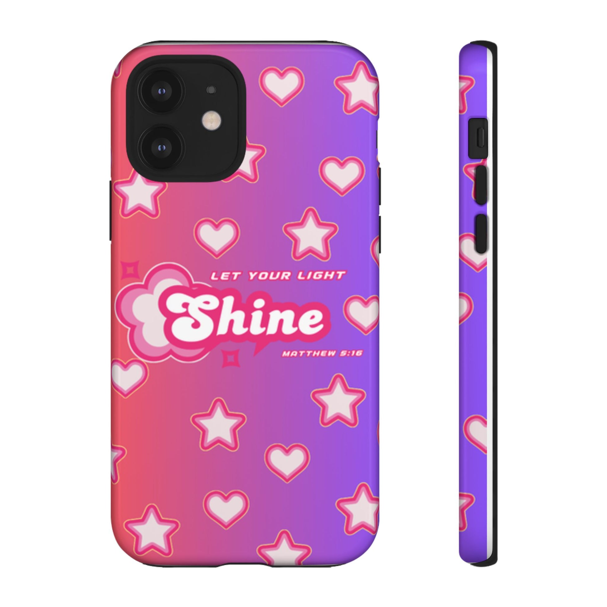 Tough Cases: Let Your Light Shine Phone Case - Durable & Stylish