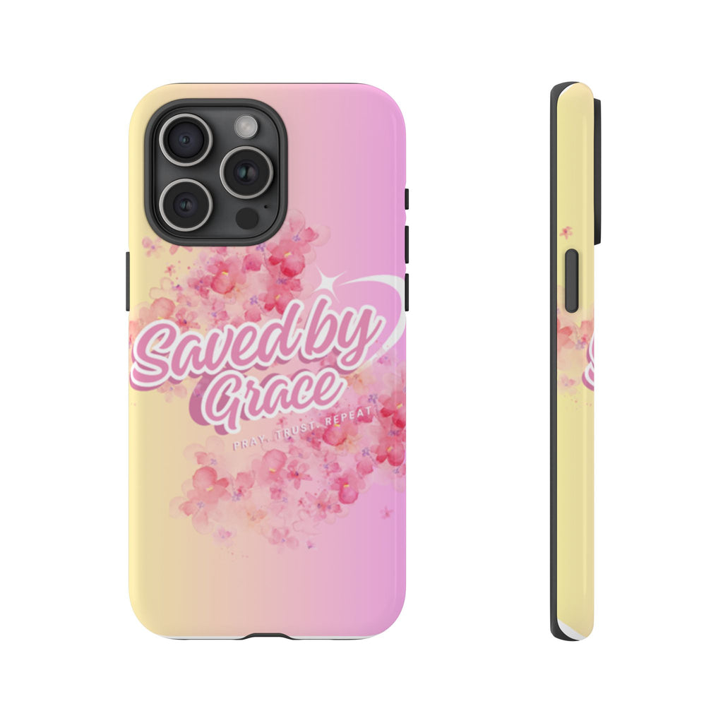 Tough Cases: Saved By Grace Phone Case - Durable & Stylish