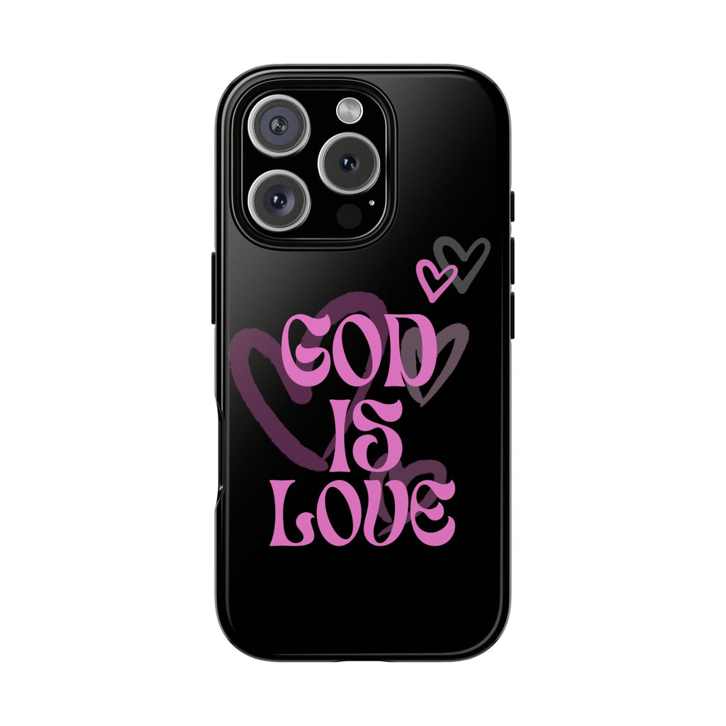 Tough Cases: God is Love Phone Case - Durable & Stylish