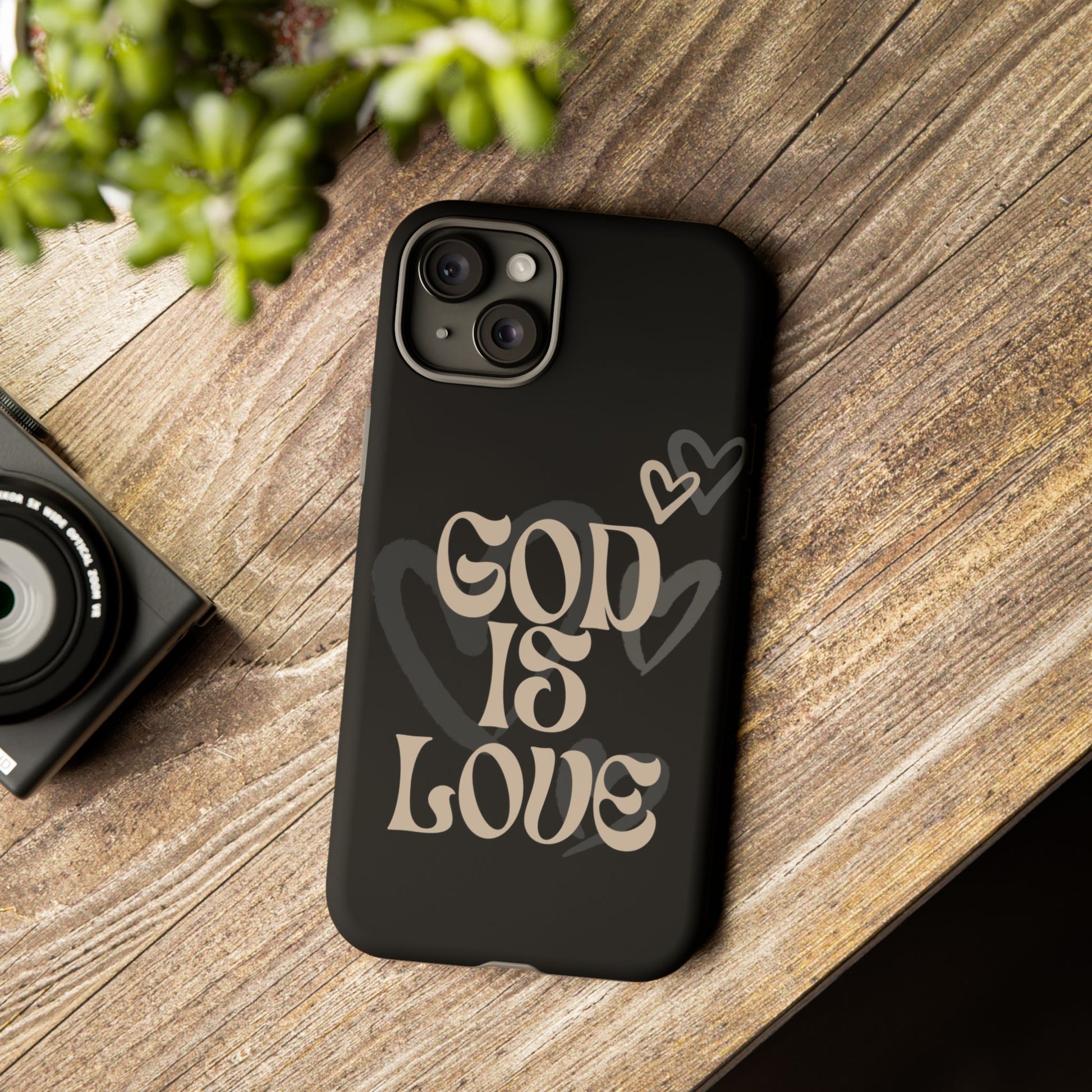 Tough Cases: God is Love Phone Case - Durable & Stylish