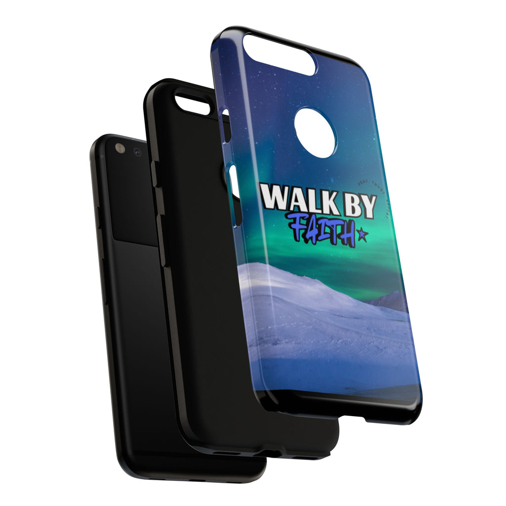 Tough Cases: Walk By Faith Phone Case - Durable & Stylish