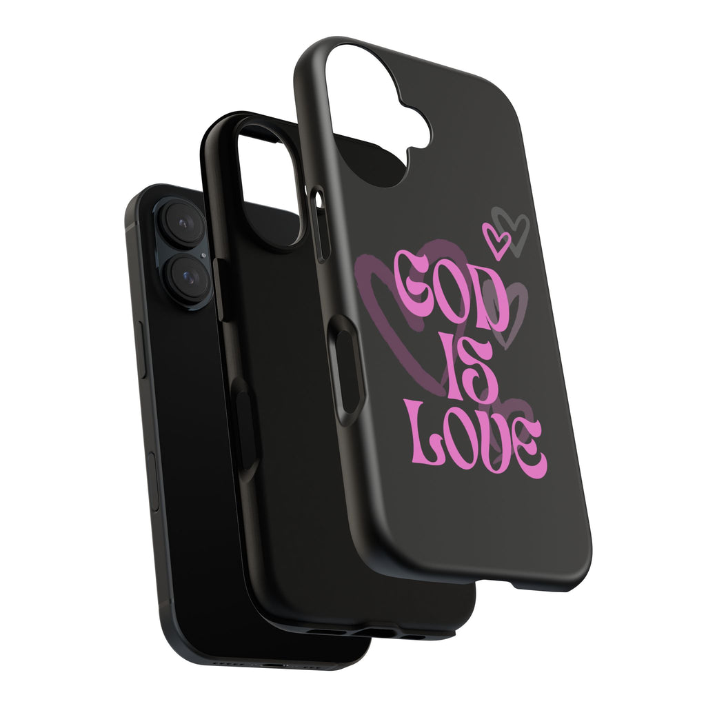 Tough Cases: God is Love Phone Case - Durable & Stylish