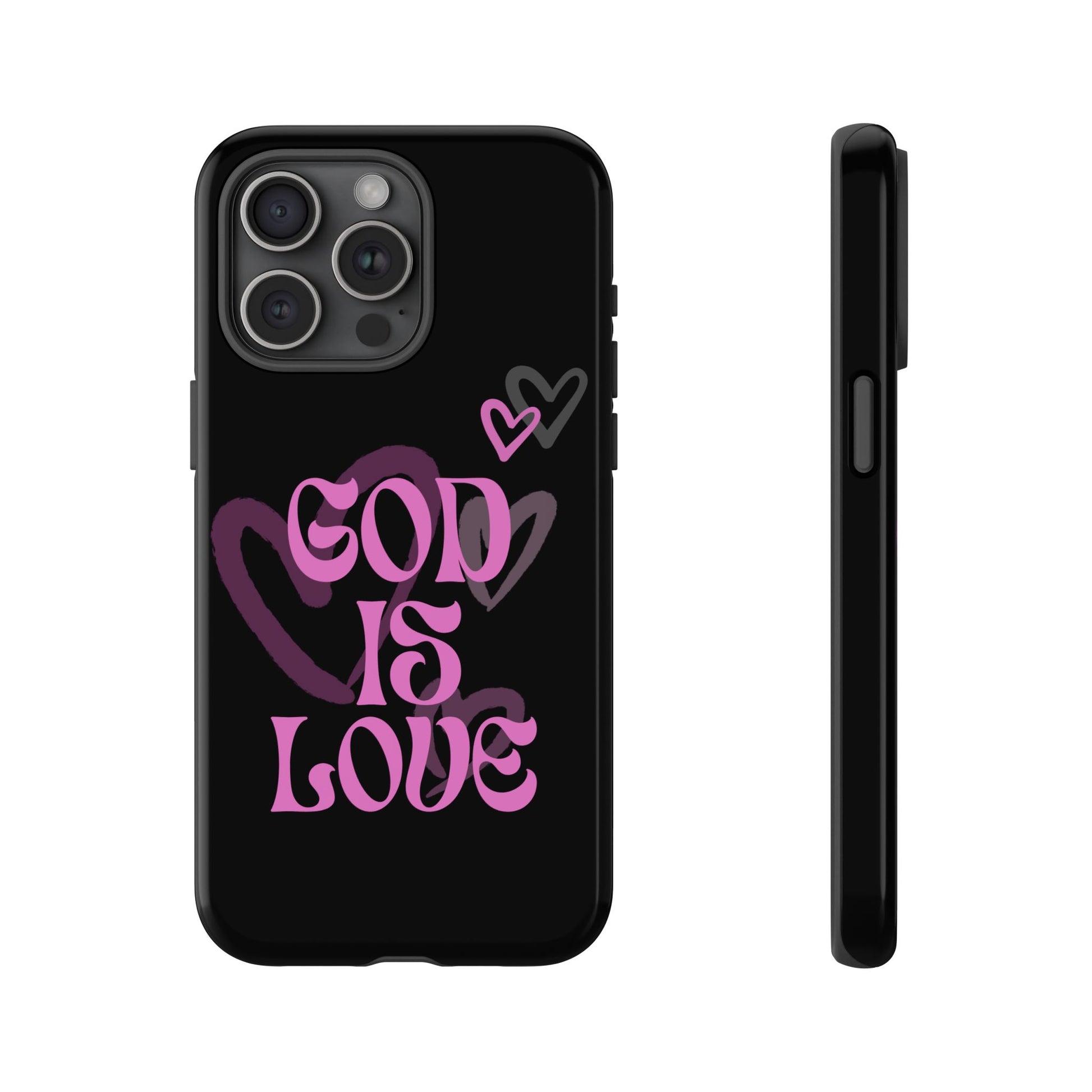 Tough Cases: God is Love Phone Case - Durable & Stylish
