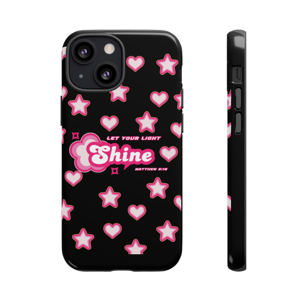 Tough Cases: Let Your Light Shine Phone Case - Durable & Stylish