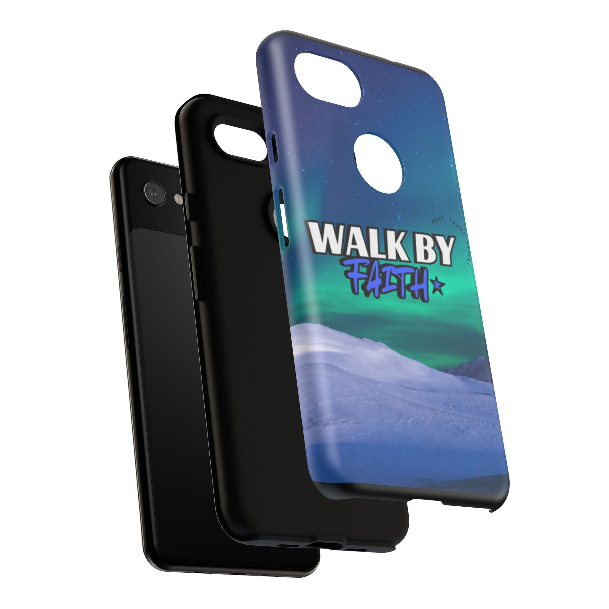 Tough Cases: Walk By Faith Phone Case - Durable & Stylish