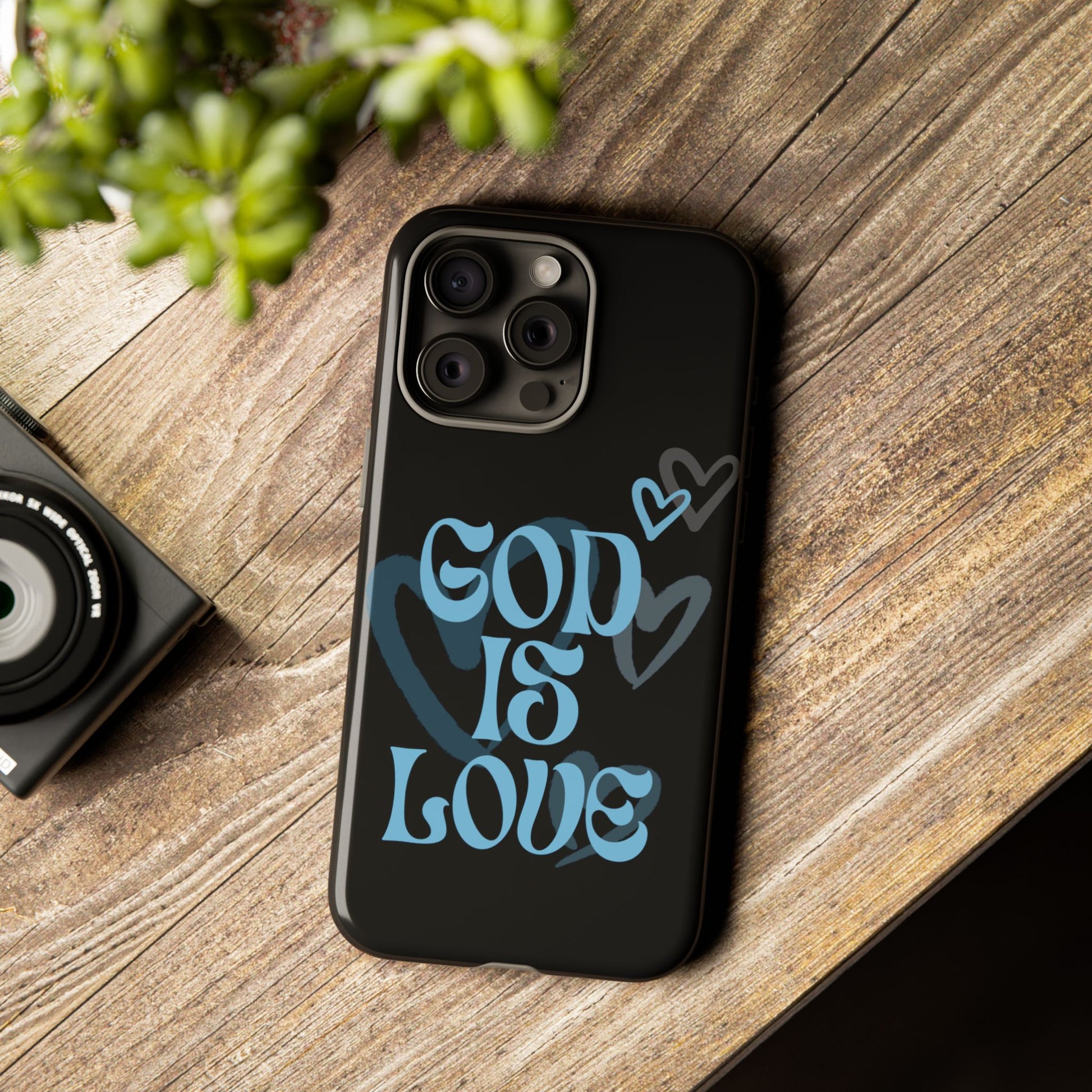 Tough Cases: God is Love Phone Case - Durable & Stylish