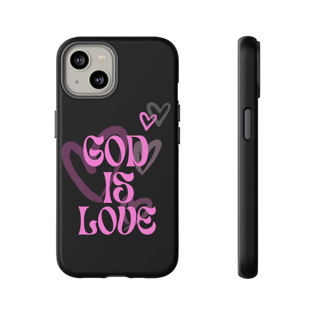 Tough Cases: God is Love Phone Case - Durable & Stylish