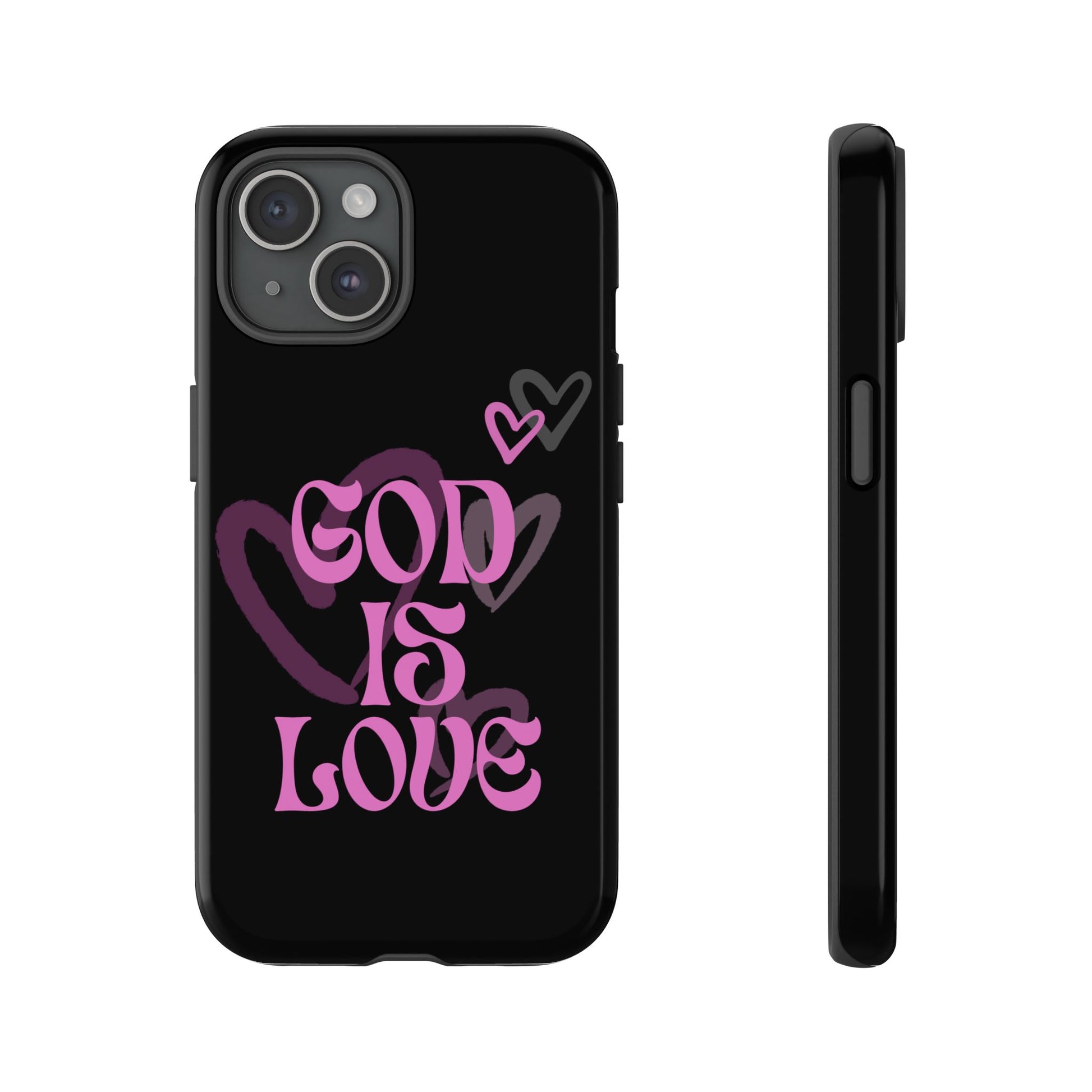 Tough Cases: God is Love Phone Case - Durable & Stylish