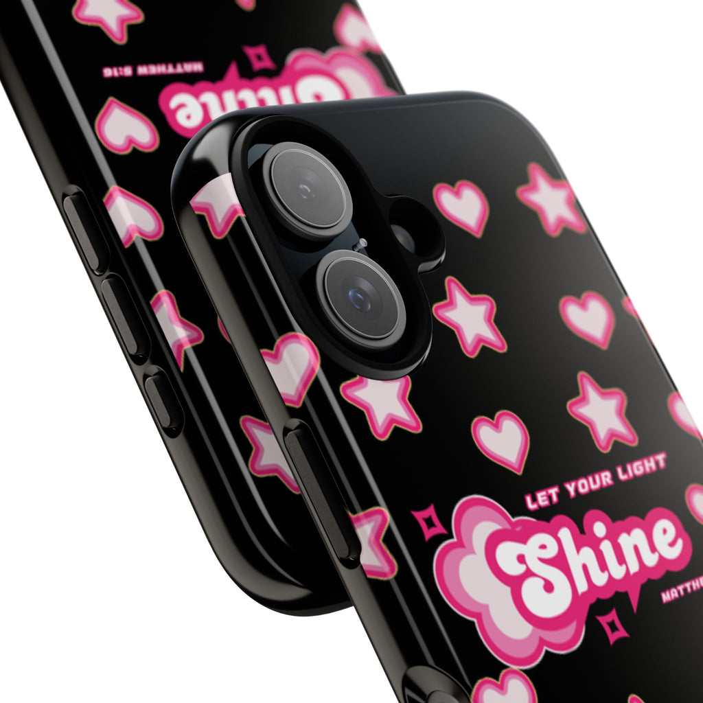 Tough Cases: Let Your Light Shine Phone Case - Durable & Stylish