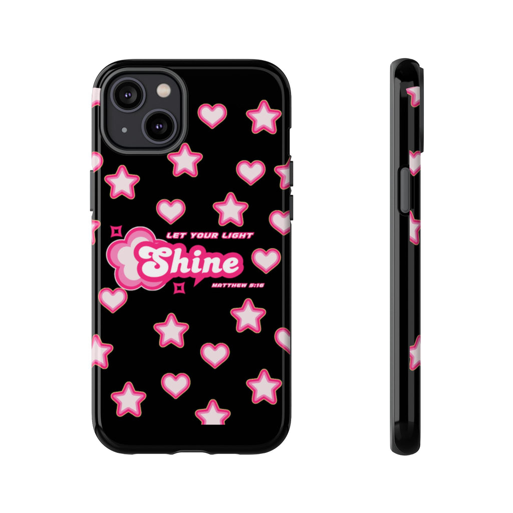 Tough Cases: Let Your Light Shine Phone Case - Durable & Stylish