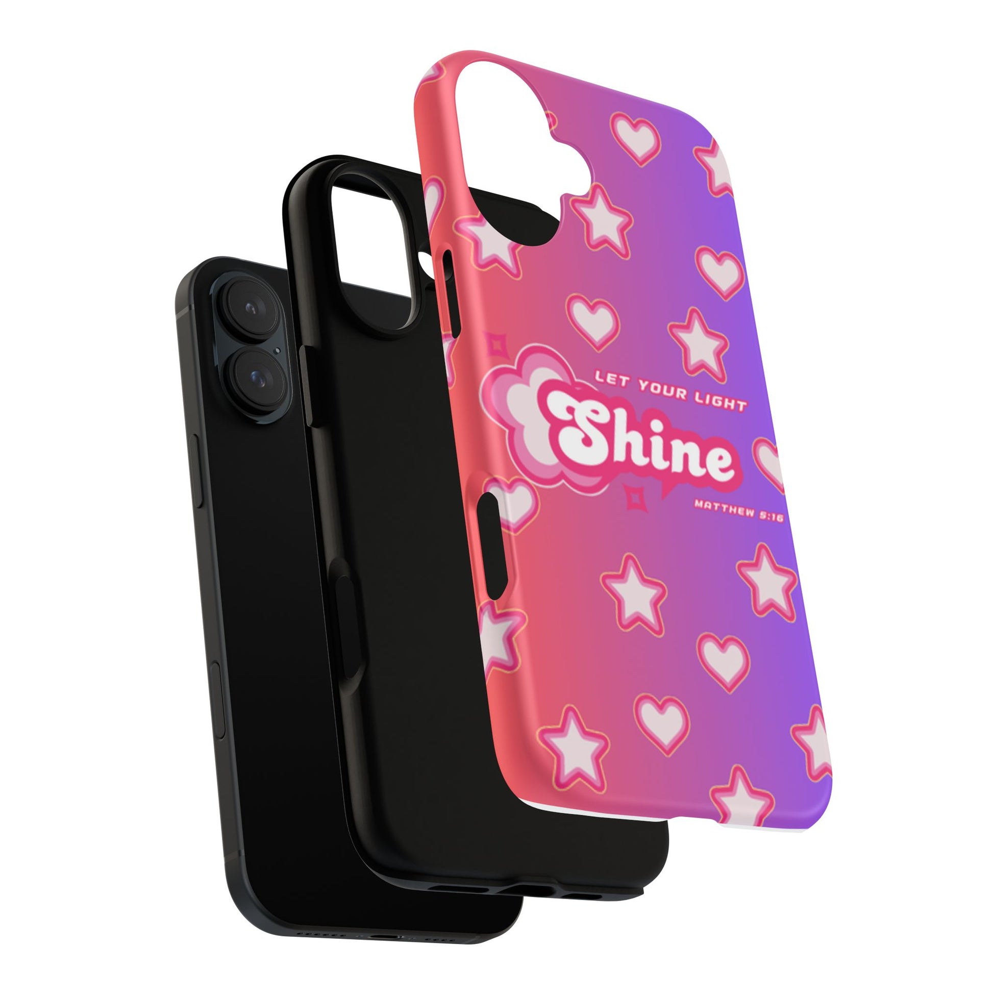 Tough Cases: Let Your Light Shine Phone Case - Durable & Stylish